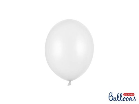 Balony Strong małe Metallic Pure White Białe 12cm, 100 szt. Balony Strong małe Metallic Pure White Białe 12cm, 100 szt.