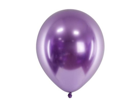 Balony lateksowe Glossy, Chrome, Fioletowe, 30cm, 50 szt. Balony lateksowe Glossy, Chrome, Fioletowe, 30cm, 50 szt.
