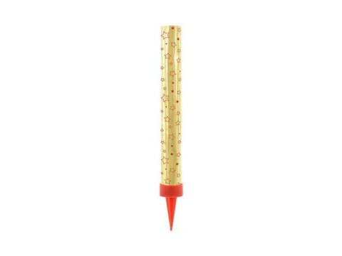 Fontanny na tort, złoty, 12cm, 12 szt. Fontanny na tort, złoty, 12cm, 12 szt.