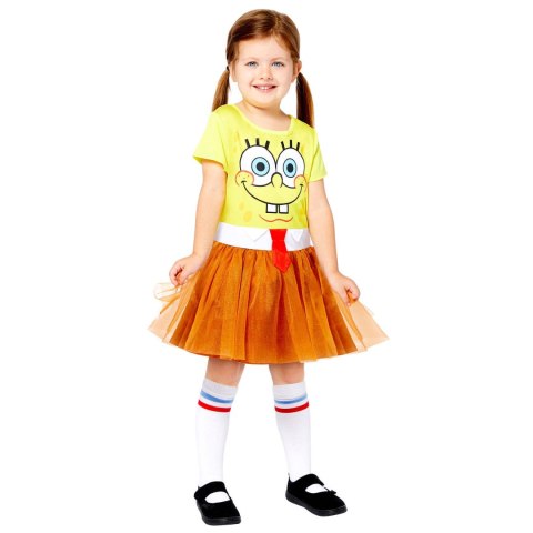 Strój, Kostium przebranie Spongebob dla dziewczynki 10-12 lat Strój, Kostium przebranie Spongebob dla dziewczynki 10-12 lat