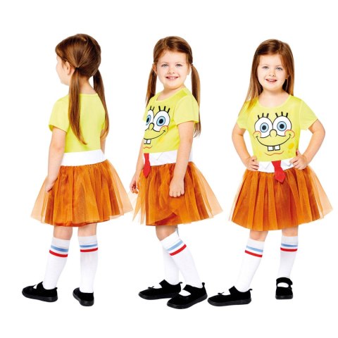 Strój, Kostium przebranie Spongebob dla dziewczynki 10-12 lat Strój, Kostium przebranie Spongebob dla dziewczynki 10-12 lat