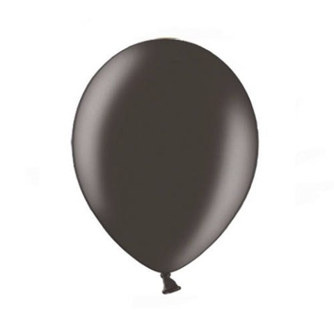 Balon lateksowe Strong, Czarne, Metallic Black, 12cm, 100 szt. Balon lateksowe Strong, Czarne, Metallic Black, 12cm, 100 szt.