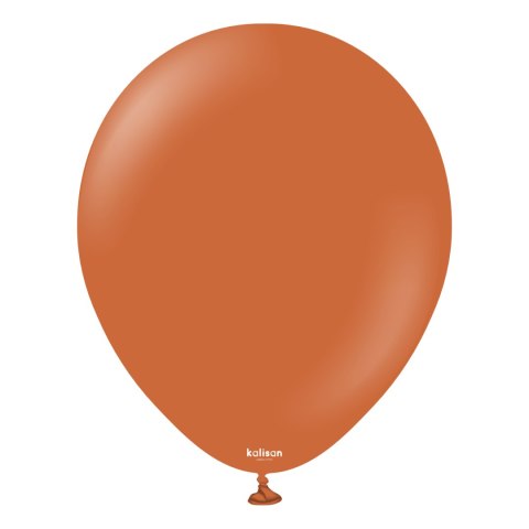 Balony Kalisan Retro Rust Orange, pomarańczowy, 30 cm, 100 szt. Balony Kalisan Retro Rust Orange, pomarańczowy, 30 cm, 100 szt.