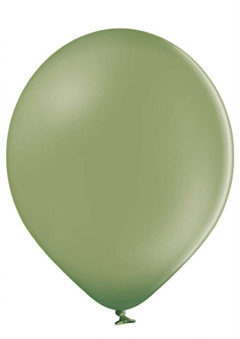 Balony Pastelowe Rosemary Green oliwkowe 30cm, 50 szt Balony Pastelowe Rosemary Green oliwkowe 30cm, 50 szt