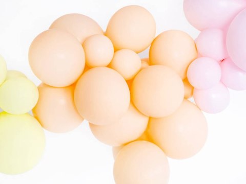 Balony Strong Brzoskwiniowe, Pastel Light Peach 23 cm, 100 szt. Balony Strong Brzoskwiniowe, Pastel Light Peach 23 cm, 100 szt.