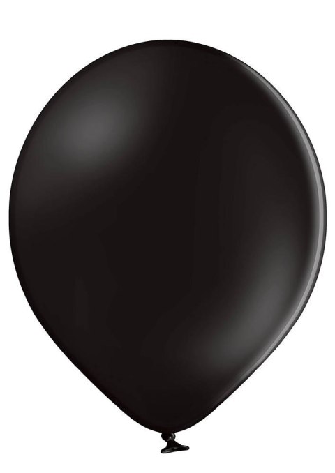 Balony lateksowe B105 Czarne, Pastel Black, 30cm, 100 sztuk Balony lateksowe B105 Czarne, Pastel Black, 30cm, 100 sztuk