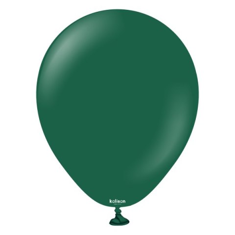 Balony lateksowe Kalisan Dark Green, c. zielony 13cm, 100 szt. Balony lateksowe Kalisan Dark Green, c. zielony 13cm, 100 szt.