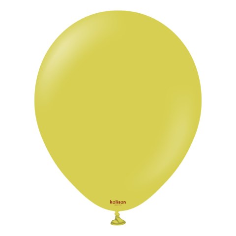 Balony lateksowe Kalisan Retro Olive, zielony, 30 cm, 100 szt. Balony lateksowe Kalisan Retro Olive, zielony, 30 cm, 100 szt.