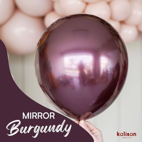 Balony lateksowe Mirror Burgundy, 13 cm, 100 szt. Balony lateksowe Mirror Burgundy, 13 cm, 100 szt.