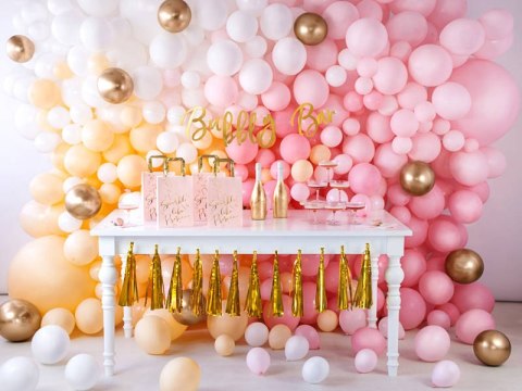 Balony lateksowe Strong, Brzoskwiniowe, Pastel Light Peach, 12cm, 100 szt. Balony lateksowe Strong, Brzoskwiniowe, Pastel Light Peach, 12cm, 100 szt.