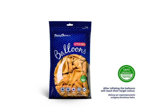 Balony lateksowe Strong, Żółte, Pastelowe Honey Yellow, 12cm, 100 szt. Balony lateksowe Strong, Żółte, Pastelowe Honey Yellow, 12cm, 100 szt.
