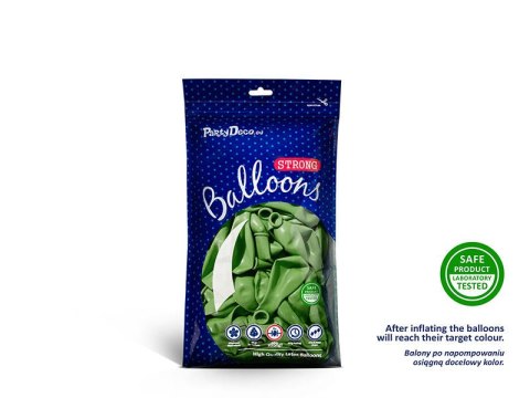 Balony lateksowe Strong, zielone, Metallic Bright Green 12cm, 100 szt. Balony lateksowe Strong, zielone, Metallic Bright Green 12cm, 100 szt.
