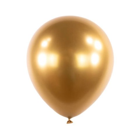 Balony lateksowe Złote, Decorator Satin Luxe Gold, 12cm, 100 szt. Balony lateksowe Złote, Decorator Satin Luxe Gold, 12cm, 100 szt.