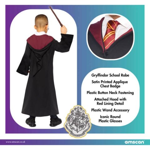 Strój, Kostium przebranie Harry Potter 8-10 lat Strój, Kostium przebranie Harry Potter 8-10 lat