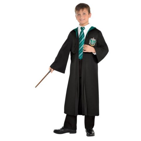 Strój, Kostium przebranie Harry Potter, Slytherin 4-6 lat Strój, Kostium przebranie Harry Potter, Slytherin 4-6 lat