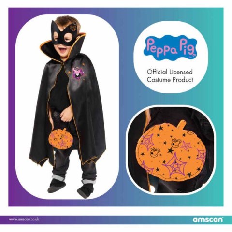 Strój, Kostium przebranie Peppa Halloween 3-6 lat Strój, Kostium przebranie Peppa Halloween 3-6 lat