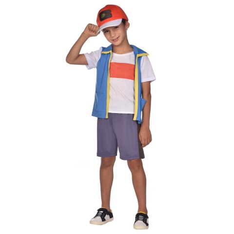 Strój, Kostium przebranie Pokemon Ash 6-8 lat Strój, Kostium przebranie Pokemon Ash 6-8 lat