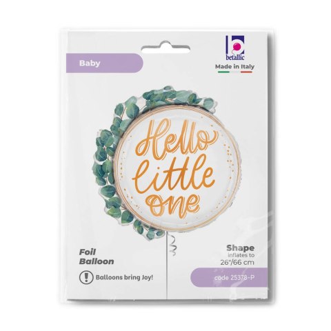 Balon Foliowy - Hello Little One, Baby Shower, 66cm Balon Foliowy - Hello Little One, Baby Shower, 66cm