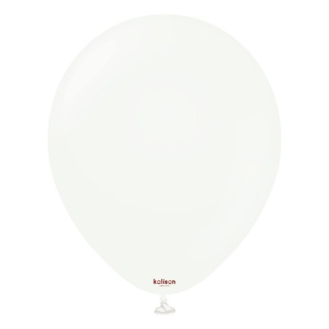 Balony Kalisan lateksowe White, białe 13cm, 100 szt. Balony Kalisan lateksowe White, białe 13cm, 100 szt.