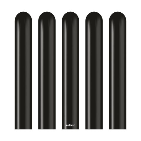 Balony do modelowania 260M, Standard Black, Czarne 115cm, 100 szt. Balony do modelowania 260M, Standard Black, Czarne 115cm, 100 szt.