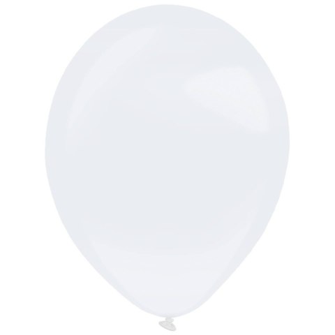 Balony lateksowe Białe, Decorator Pearl Frosty White, 35cm, 50 szt. Balony lateksowe Białe, Decorator Pearl Frosty White, 35cm, 50 szt.