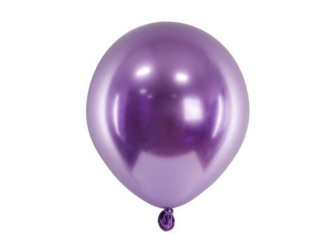Balony lateksowe Glossy, Chrome, Fioletowe, 12cm, 50 szt. Balony lateksowe Glossy, Chrome, Fioletowe, 12cm, 50 szt.