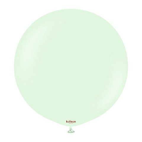 Balony lateksowe Macaron Pale Green, zielony, 45 cm, 25 szt. Balony lateksowe Macaron Pale Green, zielony, 45 cm, 25 szt.