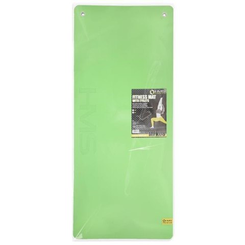 MFK08 GREEN-BLACK MATA FITNESS KLUBOWA Z OTWORAMI 140*60CM EVA 15MM HMS PREMIUM MFK08 GREEN-BLACK MATA FITNESS KLUBOWA Z OTWORAMI 140*60CM EVA 15MM HMS PREMIUM