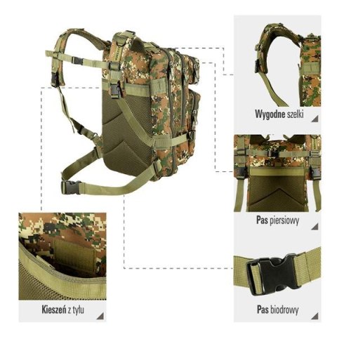 CBT7204 ZIELONY MORO DEFENDER PLECAK NILS CAMP CBT7204 ZIELONY MORO DEFENDER PLECAK NILS CAMP