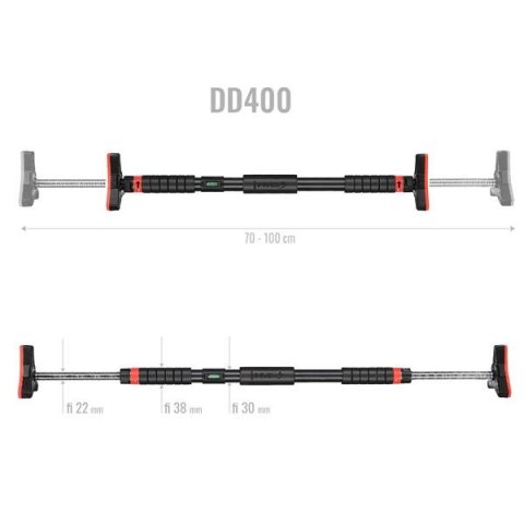 DD400 DRĄŻEK ROZPOROWY Z POZIOMICĄ 70-100 CM HMS DD400 DRĄŻEK ROZPOROWY Z POZIOMICĄ 70-100 CM HMS