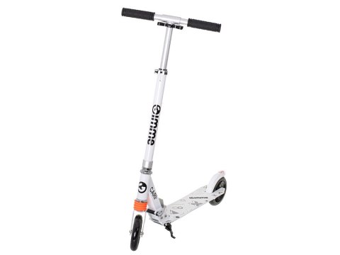 Hulajnoga miejska składana CARI koła 145mm biała GIMME Hulajnoga miejska składana CARI koła 145mm biała GIMME