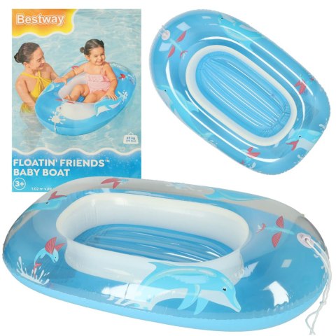 Ponton dmuchany łódka delfin do pływania BESTWAY 34037
