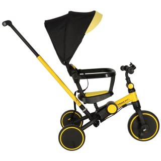 Rowerek trójkołowy TRIKE FIX V4 rower spacerówka rowerek biegowy 6w1 czarny