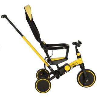 Rowerek trójkołowy TRIKE FIX V4 rower spacerówka rowerek biegowy 6w1 czarny