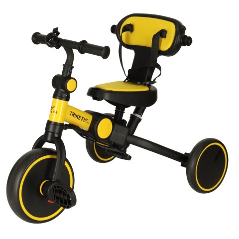 Rowerek trójkołowy TRIKE FIX V4 rower spacerówka rowerek biegowy 6w1 czarny