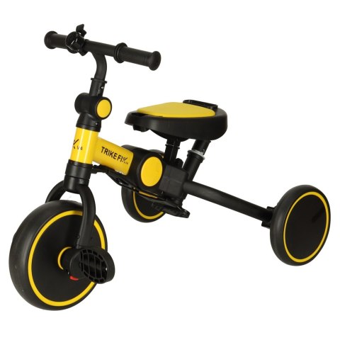 Rowerek trójkołowy TRIKE FIX V4 rower spacerówka rowerek biegowy 6w1 czarny