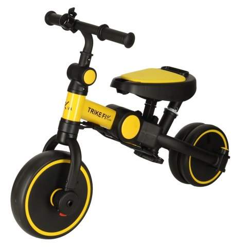 Rowerek trójkołowy TRIKE FIX V4 rower spacerówka rowerek biegowy 6w1 czarny