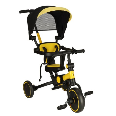 Rowerek trójkołowy TRIKE FIX V4 rower spacerówka rowerek biegowy 6w1 czarny