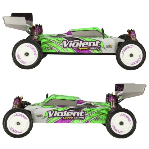 Samochód zdalnie sterowny terenowy wyczynowy WLToys 104002 1:10 4WD 2,4Ghz