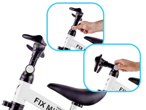 Rowerek biegowy Trike Fix Mini rower wielofunkcyjny 3w1 biały