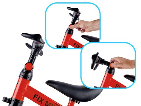 Rowerek biegowy Trike Fix Mini rower wielofunkcyjny 3w1 czerwony