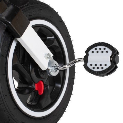 Rowerek trójkołowy Trike Fix V3 rower spacerówka 3w1 obracany 360 wolne koło czarny