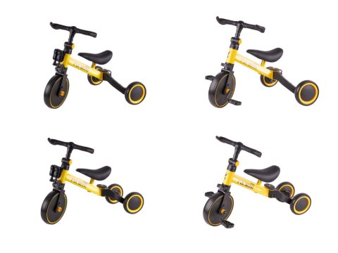 Rowerek biegowy Trike Fix Mini rower wielofunkcyjny 3w1 żółty