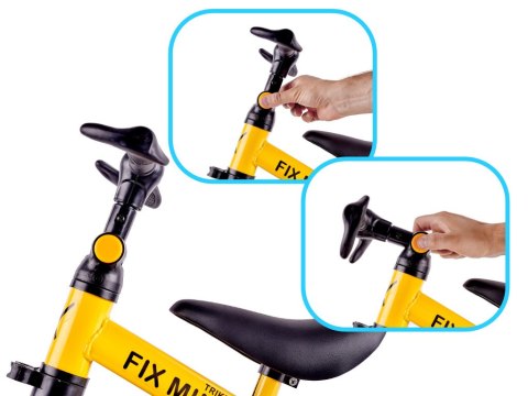 Rowerek biegowy Trike Fix Mini rower wielofunkcyjny 3w1 żółty