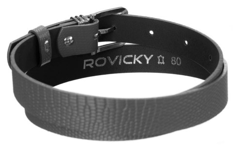 Oryginalny, skórzany pasek damski, wzór skóry węża - Rovicky Oryginalny, skórzany pasek damski, wzór skóry węża - Rovicky