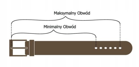 Pasek męski ze skóry naturalnej w stylu Oxford - Rovicky Pasek męski ze skóry naturalnej w stylu Oxford - Rovicky