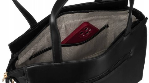 Klasyczna torebka damska ze skóry ekologicznej - Peterson